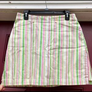 Claudia Romanas Golf Skirt/Skort Mulicolored Sz 4